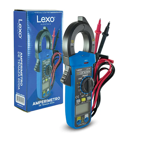 Tester Amperimetro De Tenaza 600A - Lexo