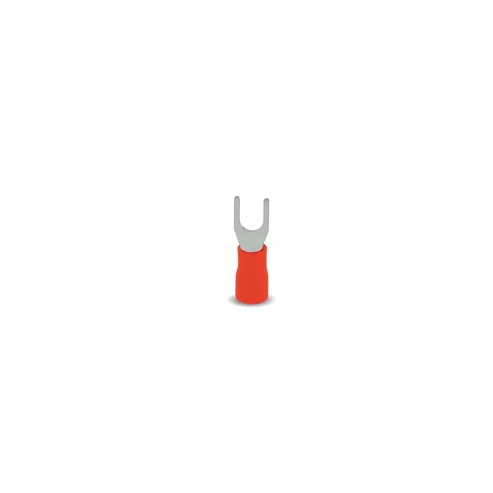 Terminal Horquilla Rojo 16-22Awg 50Un-Lexo 1