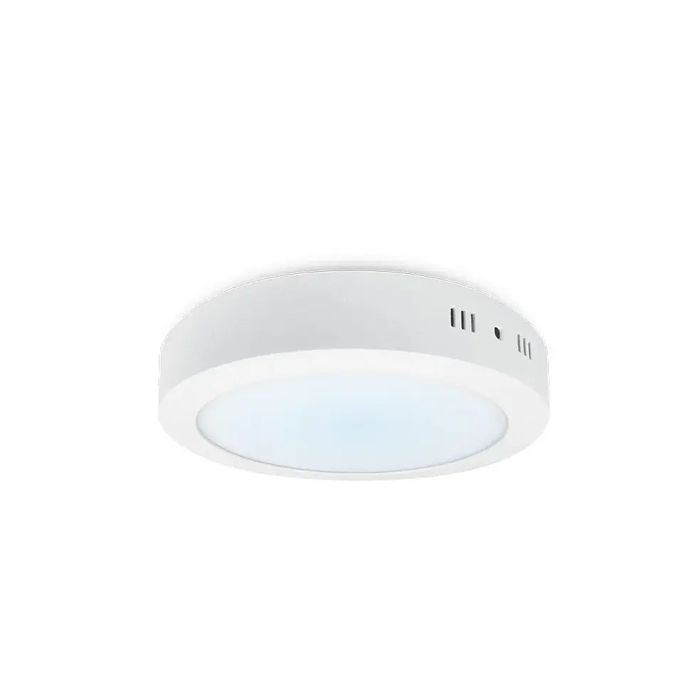 Panel LED Redondo Sobrepuesto 6W 6000K 1