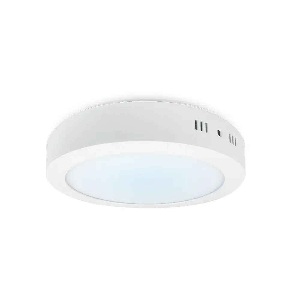 Panel LED Redondo Sobrepuesto 18W 6000K 1