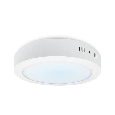 Panel LED Redondo Sobrepuesto 24W 6000K
