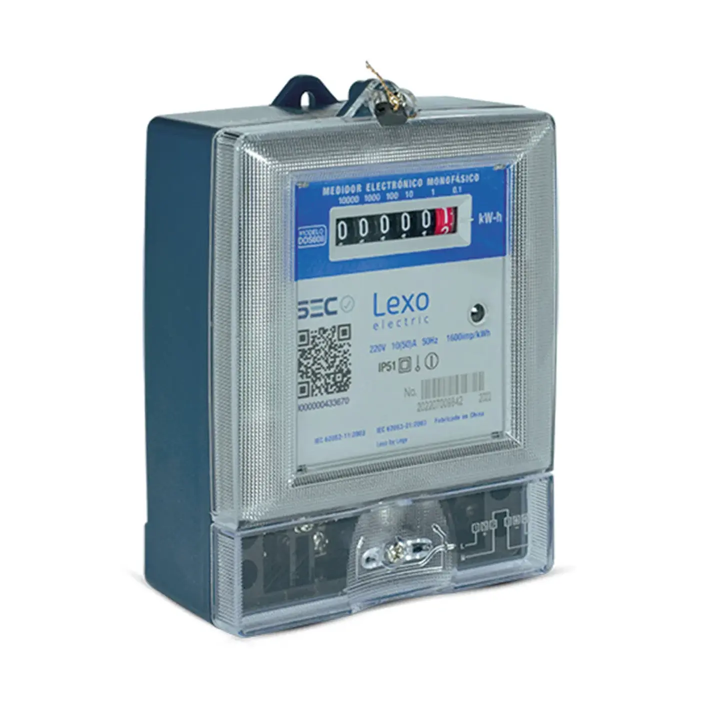 Medidor Analogo Plano 10/50A -Lexo 1