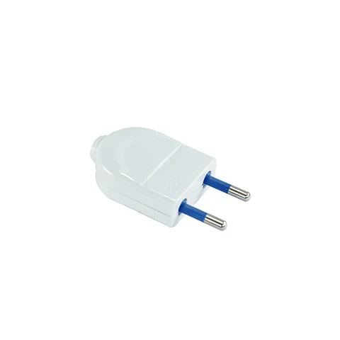 Enchufe Volante Macho Blanco 2P 10A- Lexo