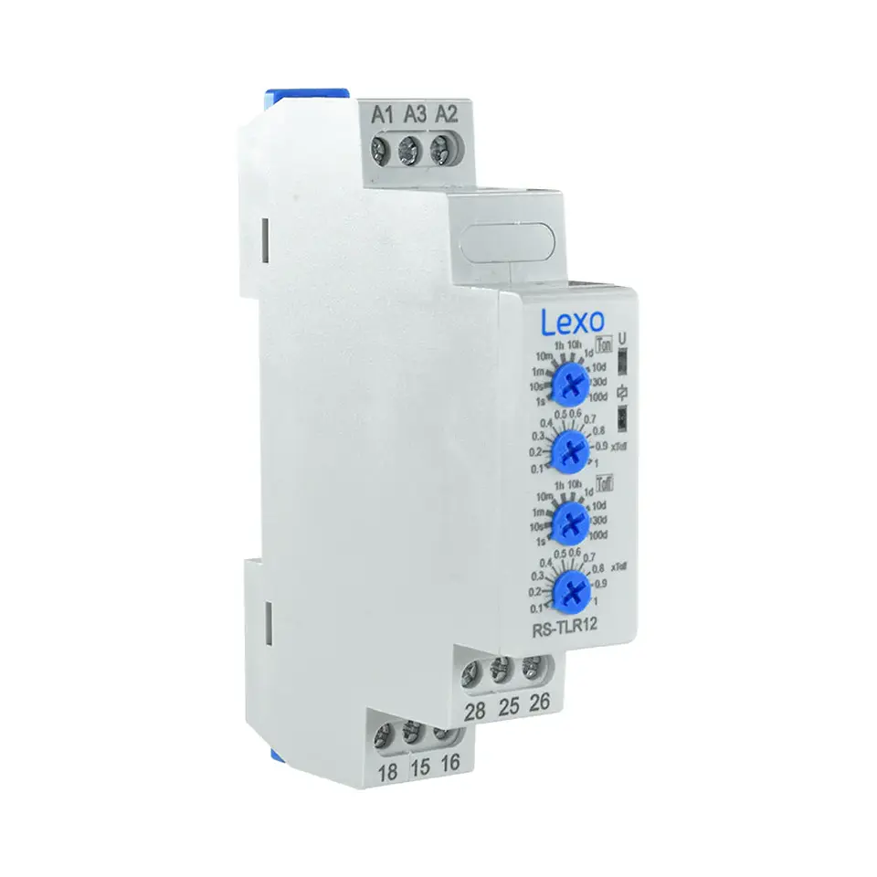 Rele Temporizado Inversor De Marcha 220V AC 24-240V- Lexo 1