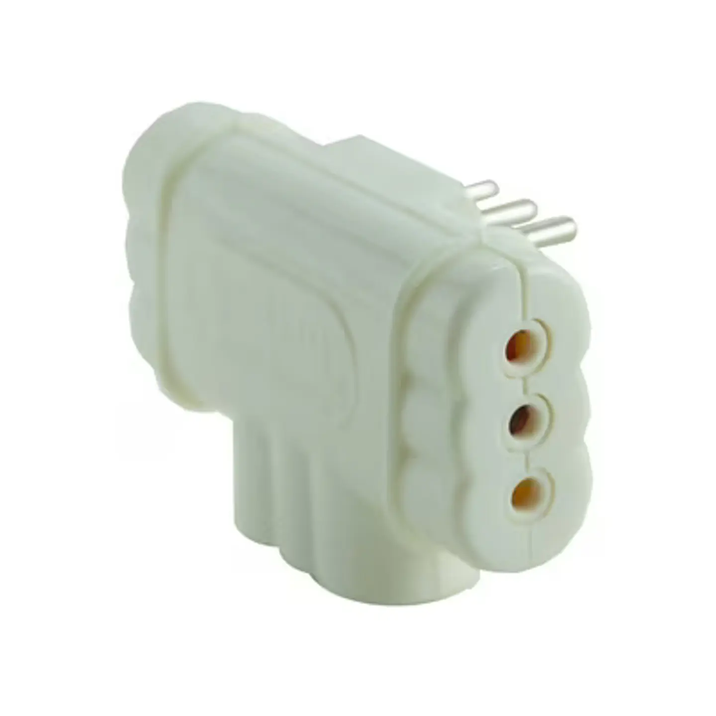 Adaptador Triple Plano 10A- Marfil Rema 1