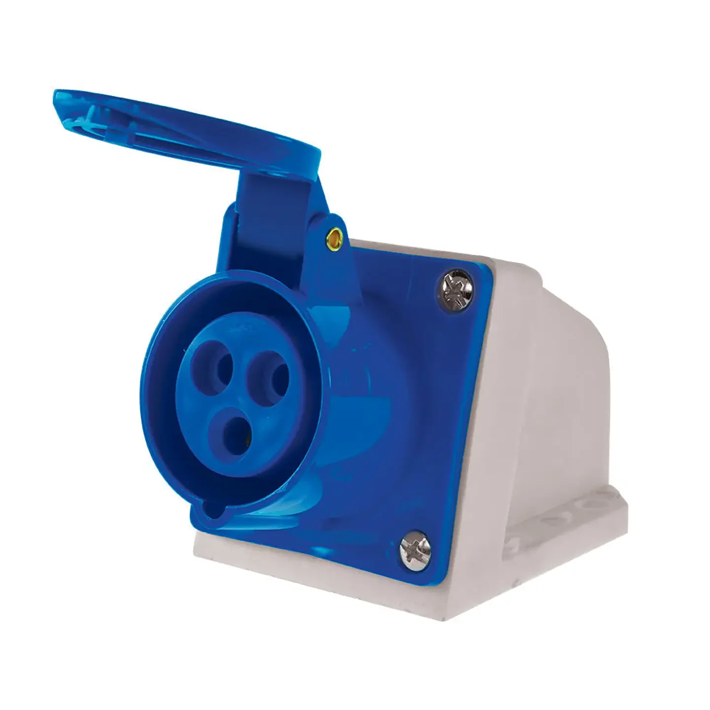 Enchufe Hembra Sobrepuesta Industrial Ip44 16A 2P+T 1