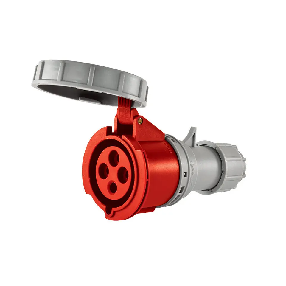 Enchufe Hembra Volante 32A 3P+T 380 Ip67 1