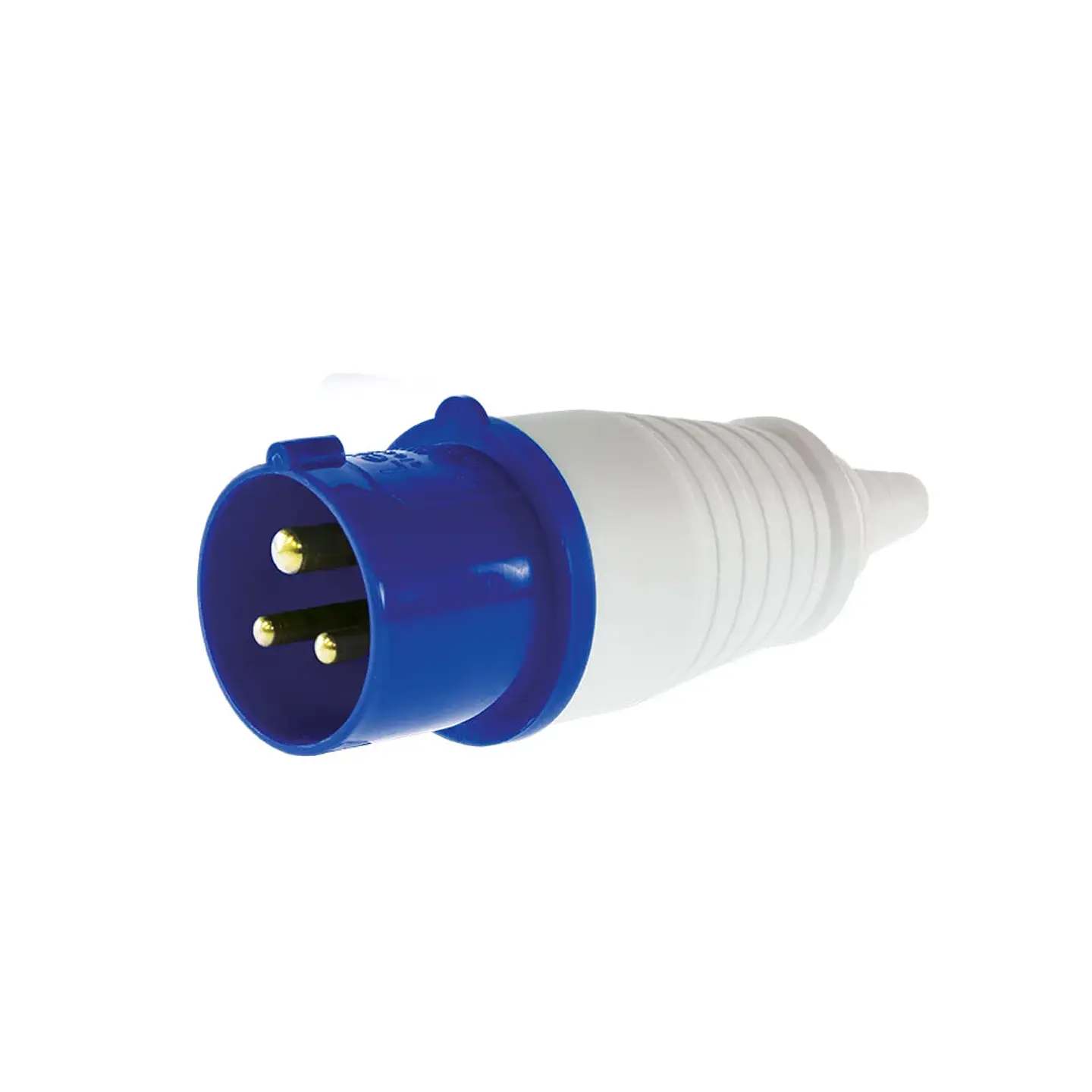 Enchufe Macho Volante Industrial 16A 2P+T-220V 1