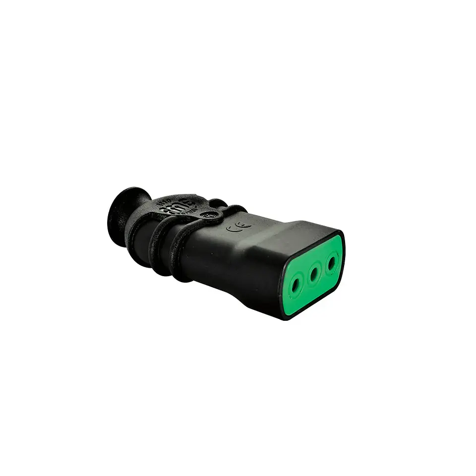 Enchufe Hembra Negro 10A- Fanton 1