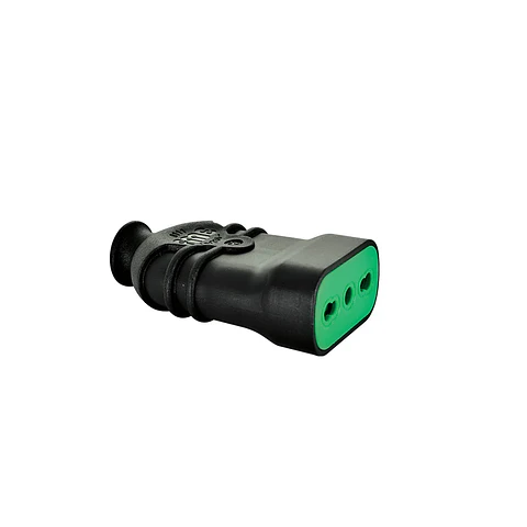 Enchufe Hembra Negro 16A - Fanton