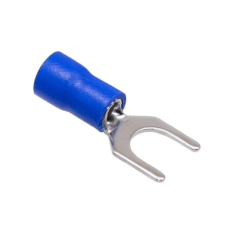 Terminal Horquilla 16-14Awg 4.3 Azul -Ekoline
