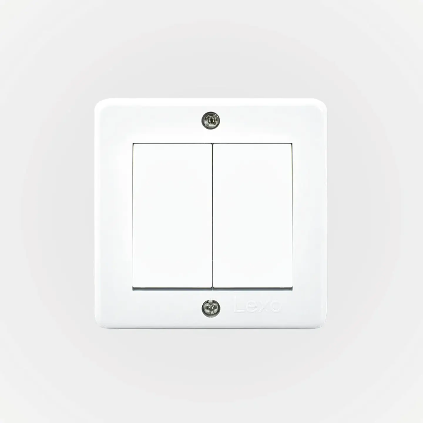 Casquete Ip20 Con Interruptor Doble (9/15) 10A 250V, Blanco 1