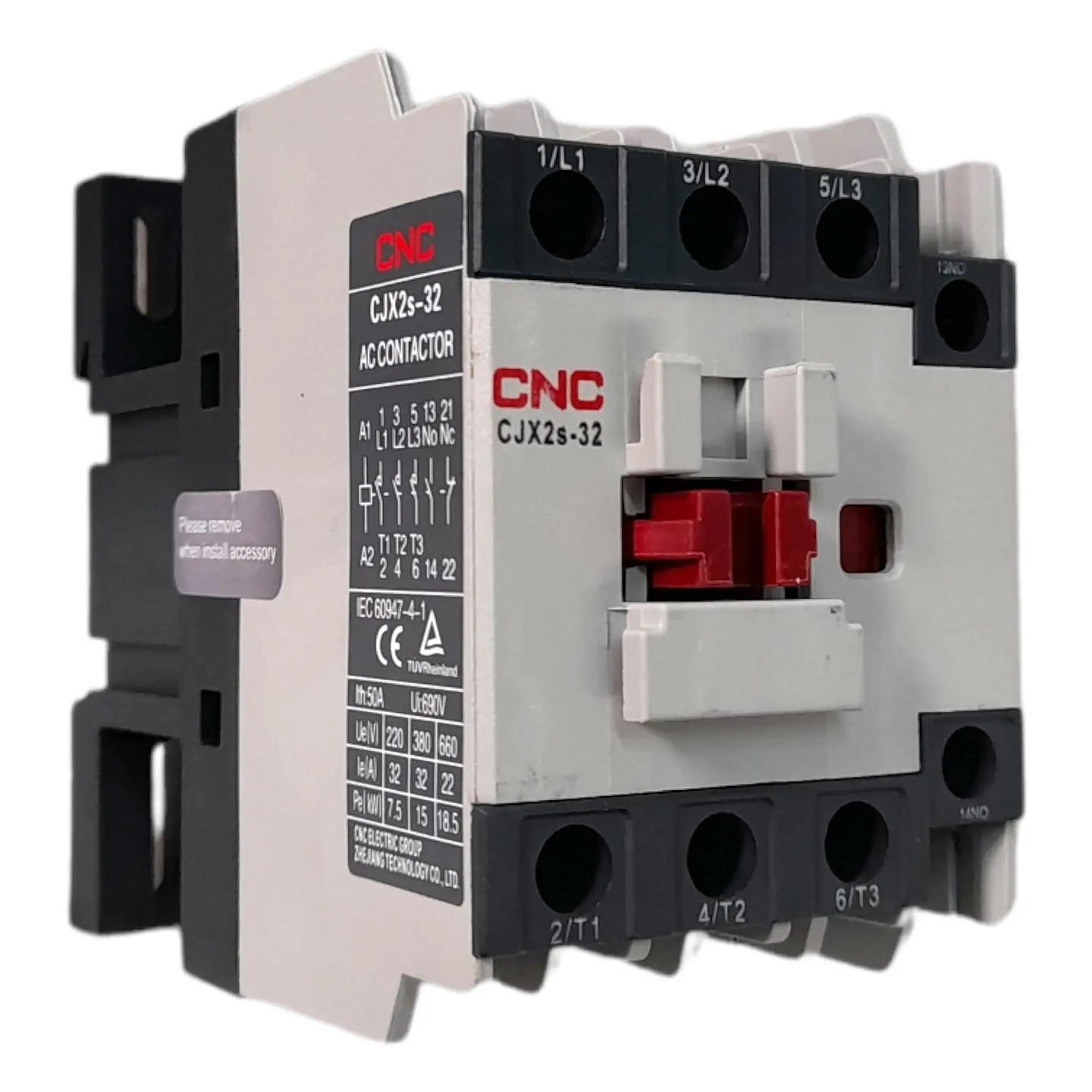 Contactor 32A 1No+1Nc - Cnc 1