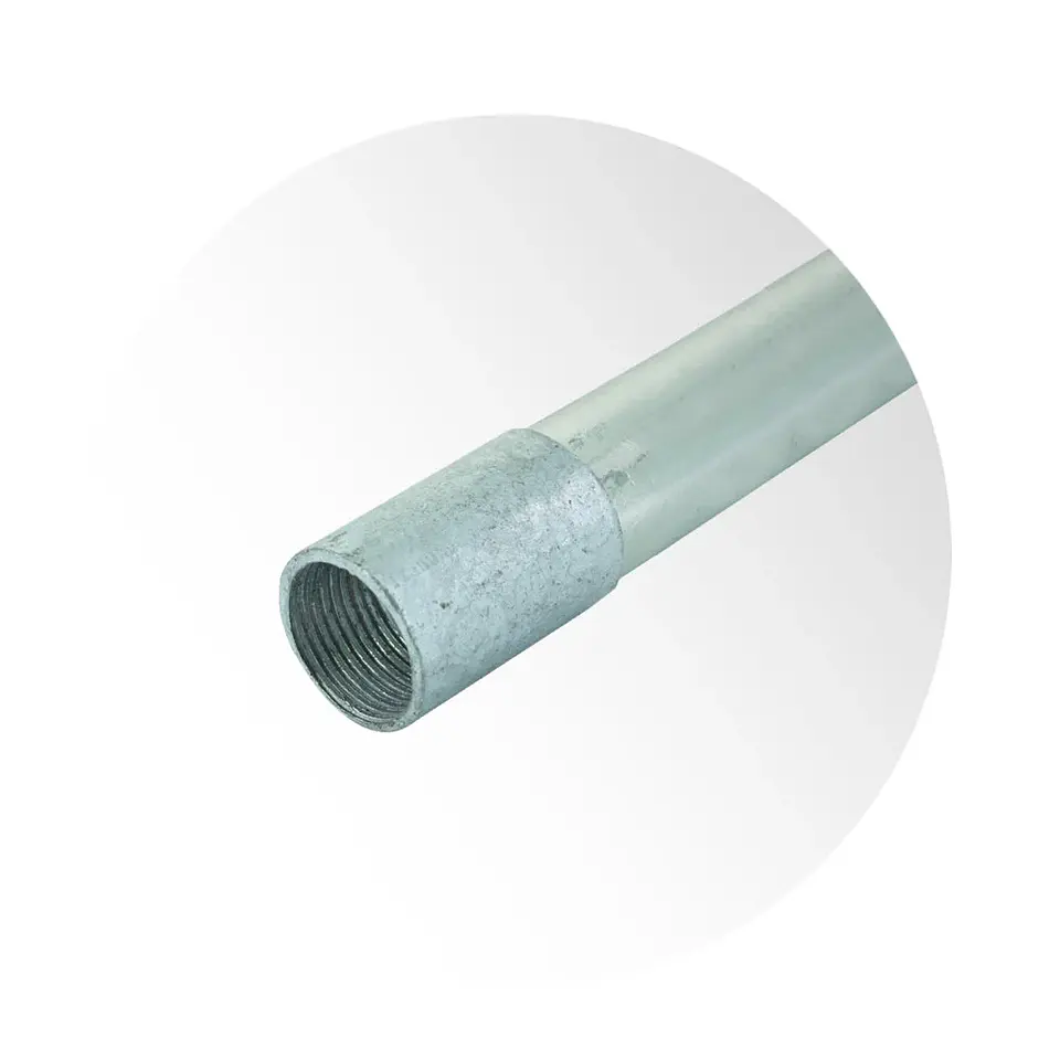 Tuberia Galvanizada C/Rosca 40Mm X3Mts 1