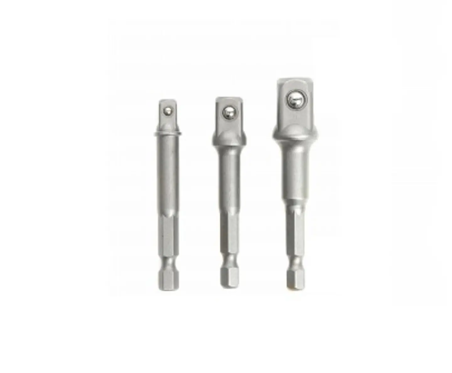 Set Adaptador Hexagonal 1/4 3/8 1/2 -Ingco 1
