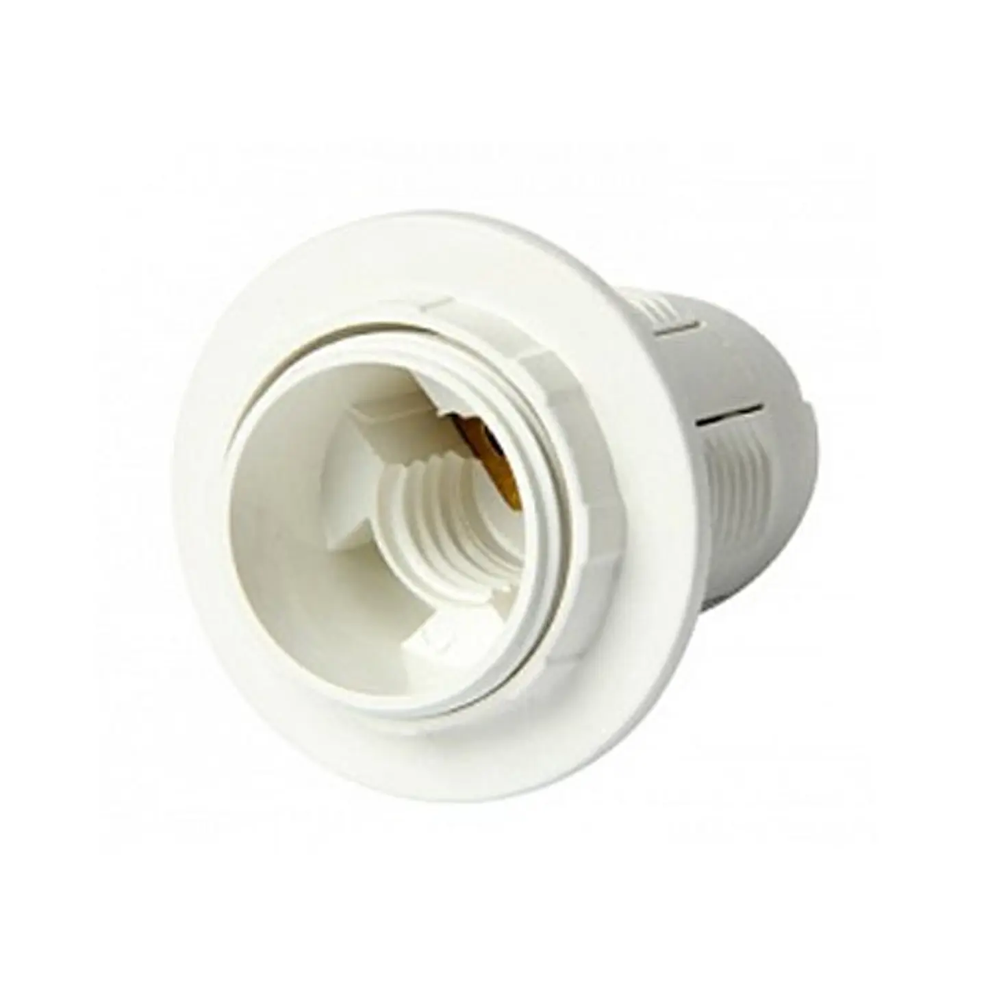 Soquete Con Anillo Blanco E-27 -Rema 1