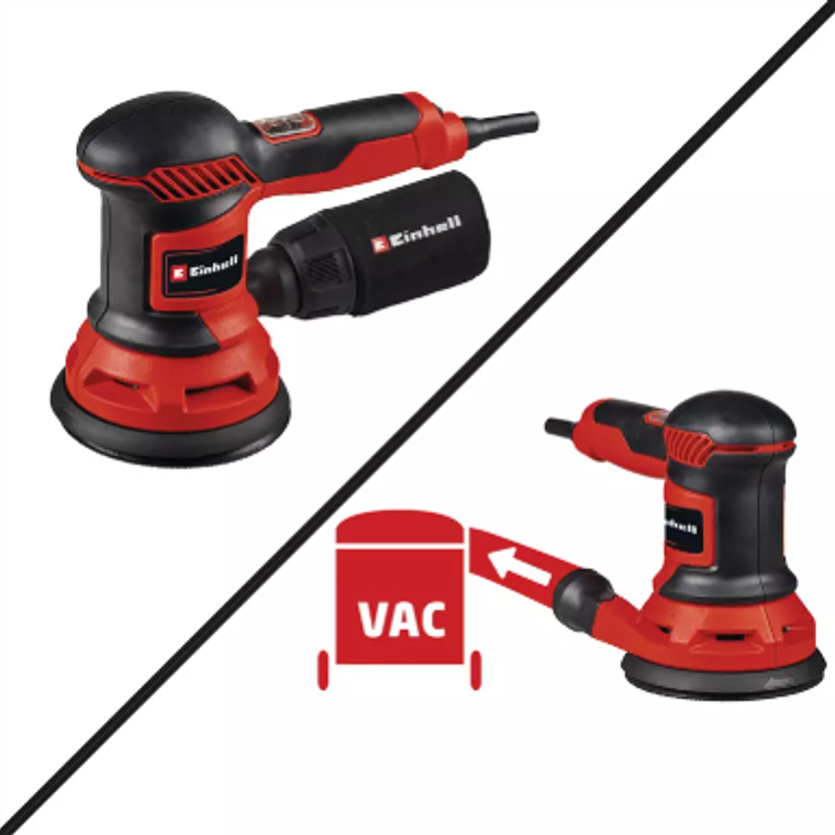 LIJADORA ROTO ORBITAL 425W + 3 DISCOS LIJAS TE-RS425E EINHELL 2
