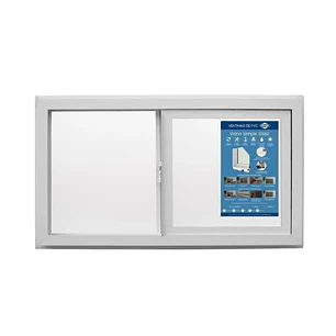 Ventana Pvc Mon 91X50Cm 4Mm Blanca