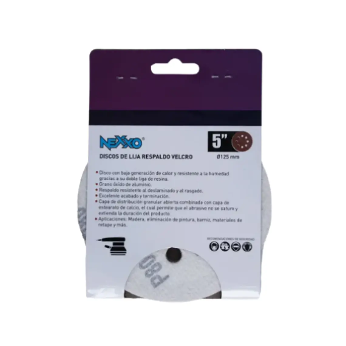 Discos Lija Rotorbital con Velcro 3