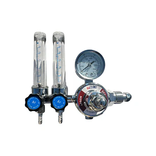 Regulador de Argon Doble Flujometro
