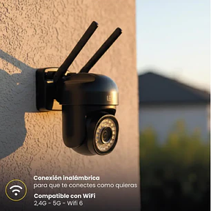  Cámara de Seguridad Impermeable Wifi 5G 2MP GuardPro X5 