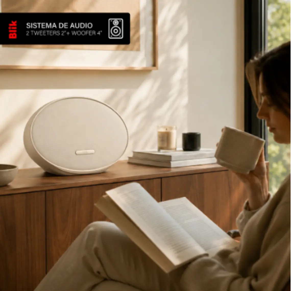 Parlante Bluetooth Blik Moonlight 60W Hi-Fi 15H DSP 4