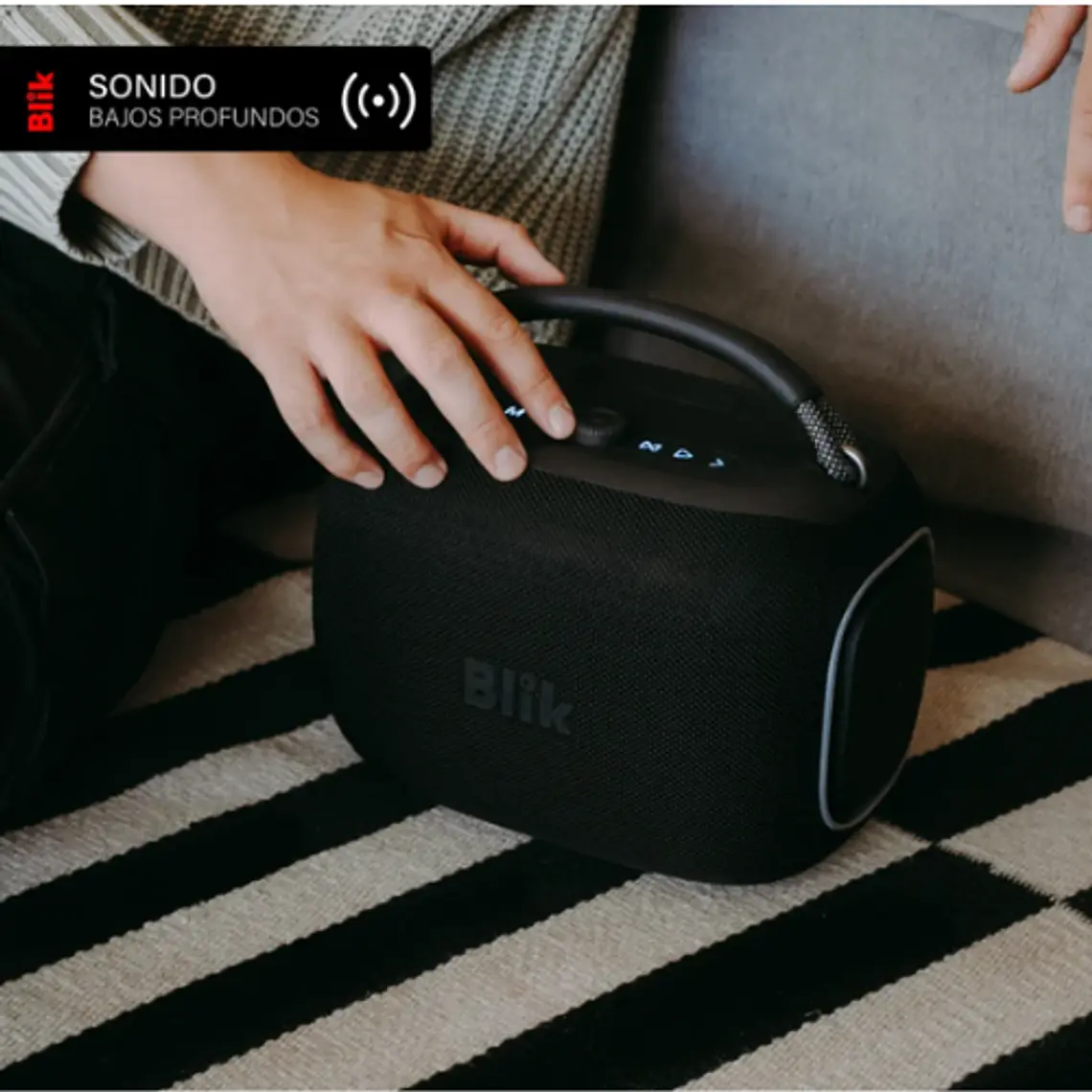 Parlante Bluetooth Portátil Blik Hypebox 100W IPX5 10 Hrs 3