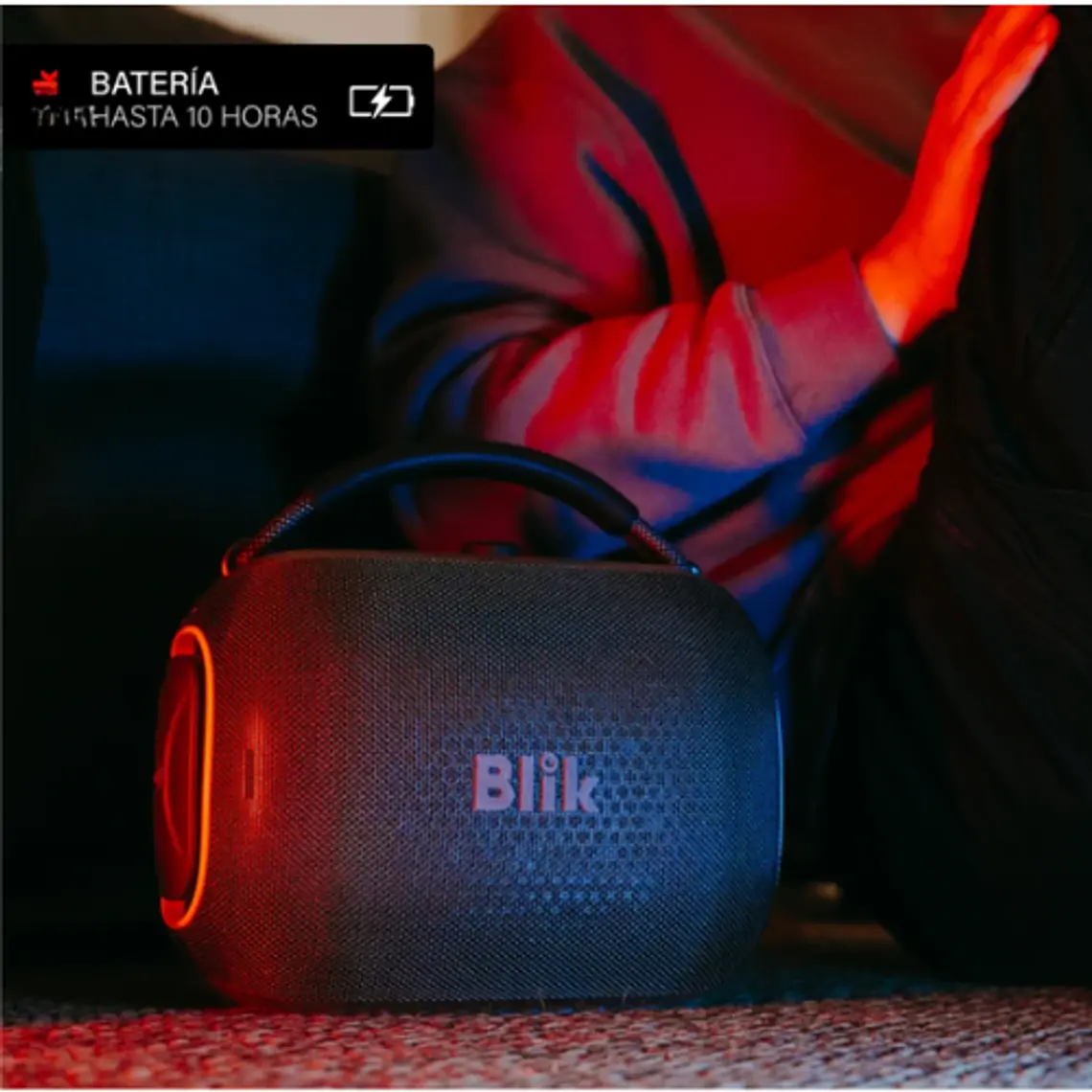 Parlante Bluetooth Portátil Blik Hypebox 100W IPX5 10 Hrs 4