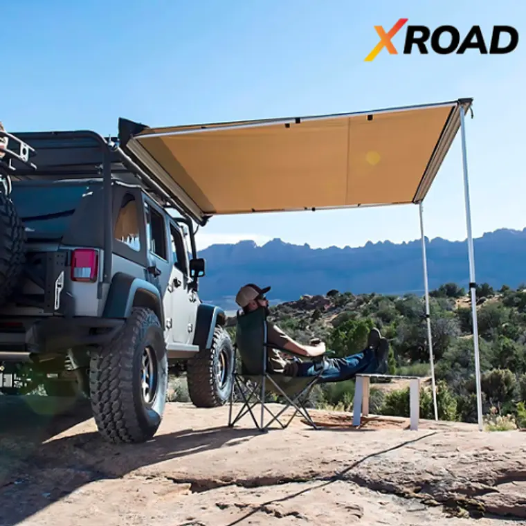 Toldo Camping Lateral Para Auto Techo  3