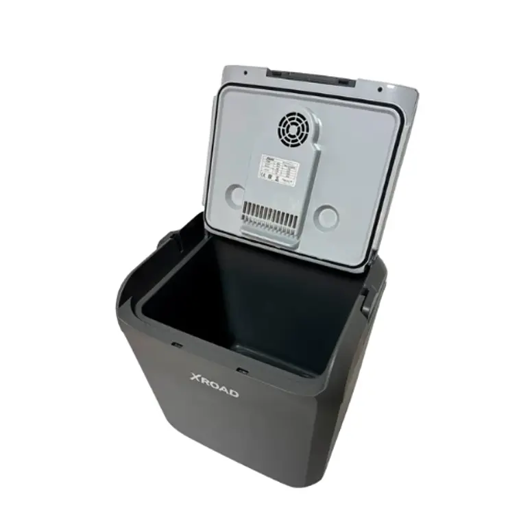 Cooler Eléctrico Portátil 30 Lts Gris 12V  2
