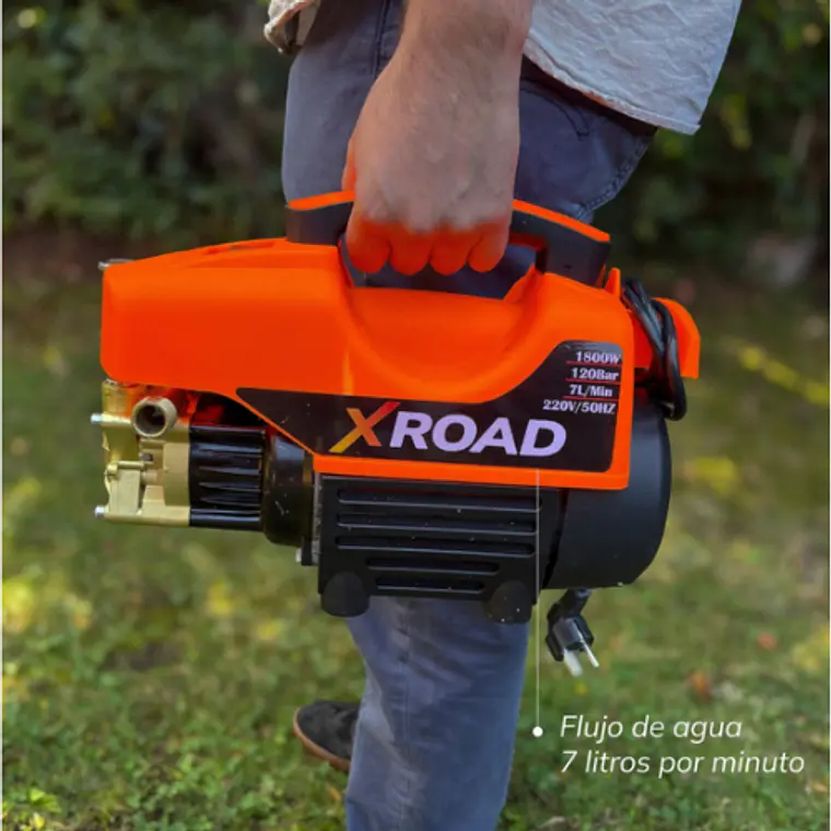  Hidrolavadora Electrica 1800W 120 Bar HydroX 6