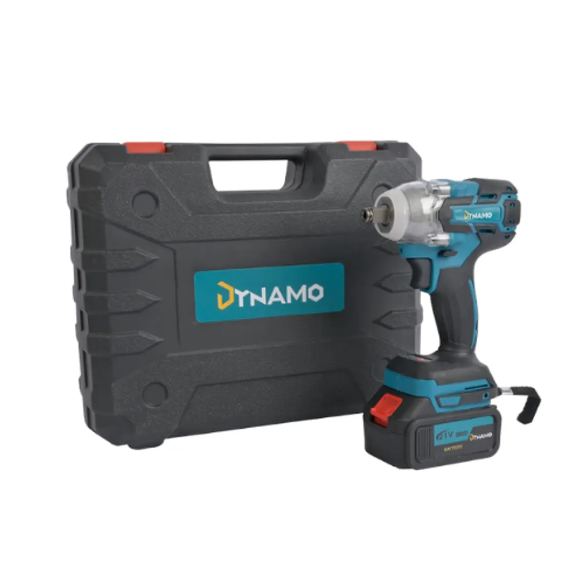 Llave de Impacto Inalámbrica Dynamo 21V + 2 Baterias y Acss 2