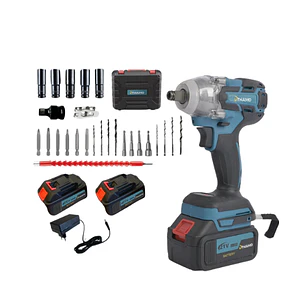 Llave de Impacto Inalámbrica Dynamo 21V + 2 Baterias y Acss