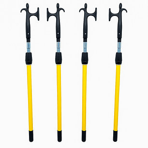 Bastón de izaje extensible 4.9 mts.