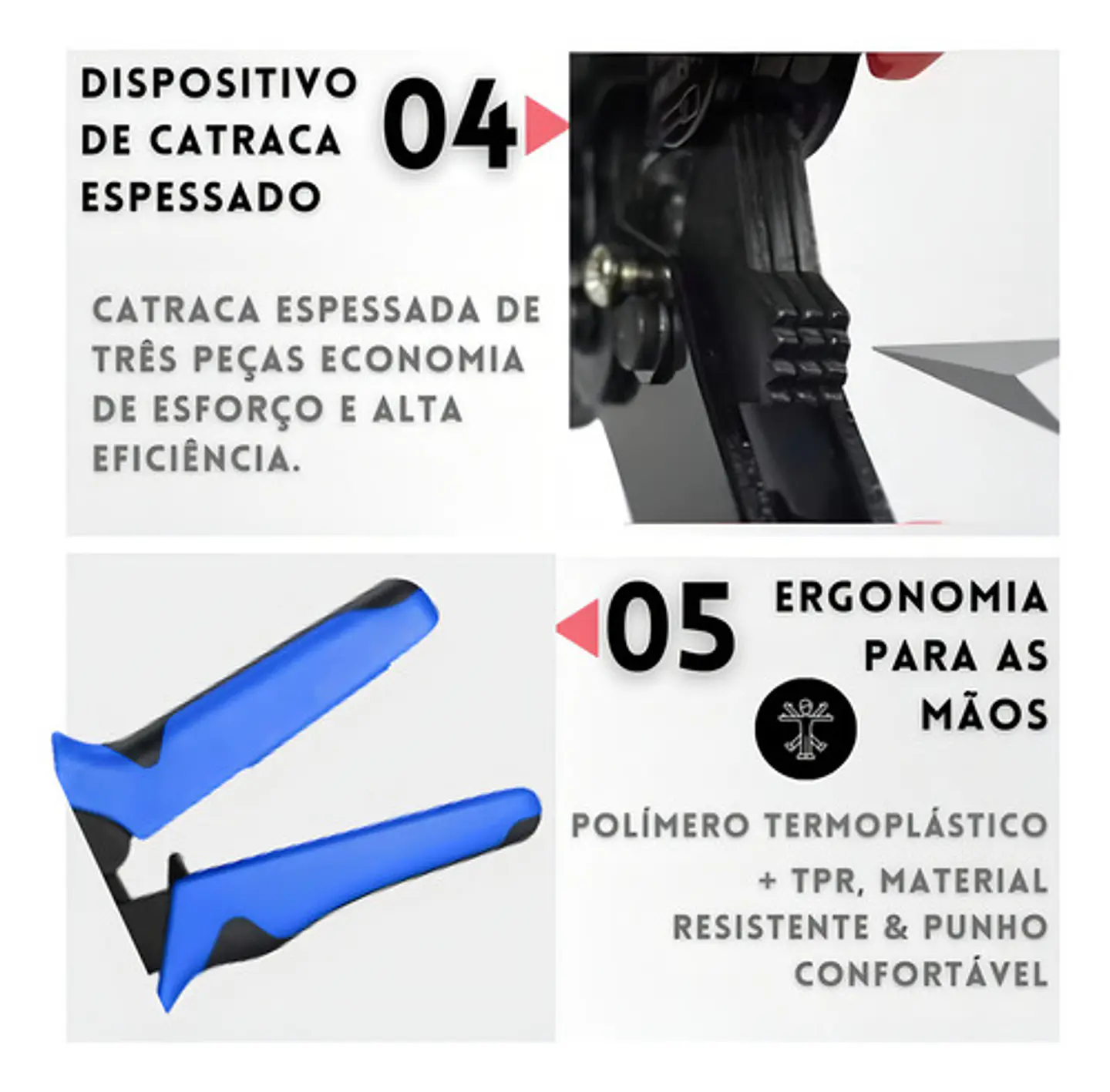 Pinzas Para Engarzar Con Forma De Ojales Tubulares, De 0,25 A 10 Mm 2