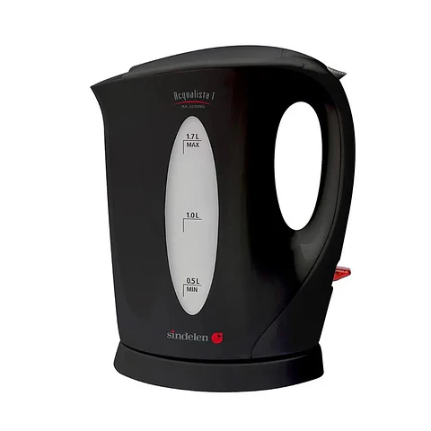 HERVIDOR AGUA SINDELEN 1.7L NEGRO