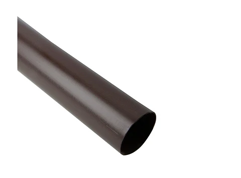 TUBO BAJADA PVC PARA CANALETA 80X3M MARRON