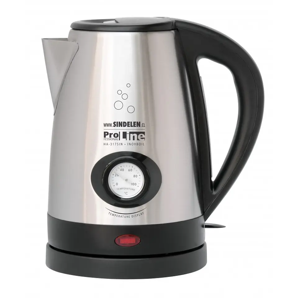 HERVIDOR AGUA SINDELEN 1.7L INOXIDABLE 1