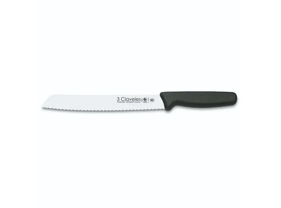 CUCHILLO 3 CLAVELES MANGO NEGRO 1
