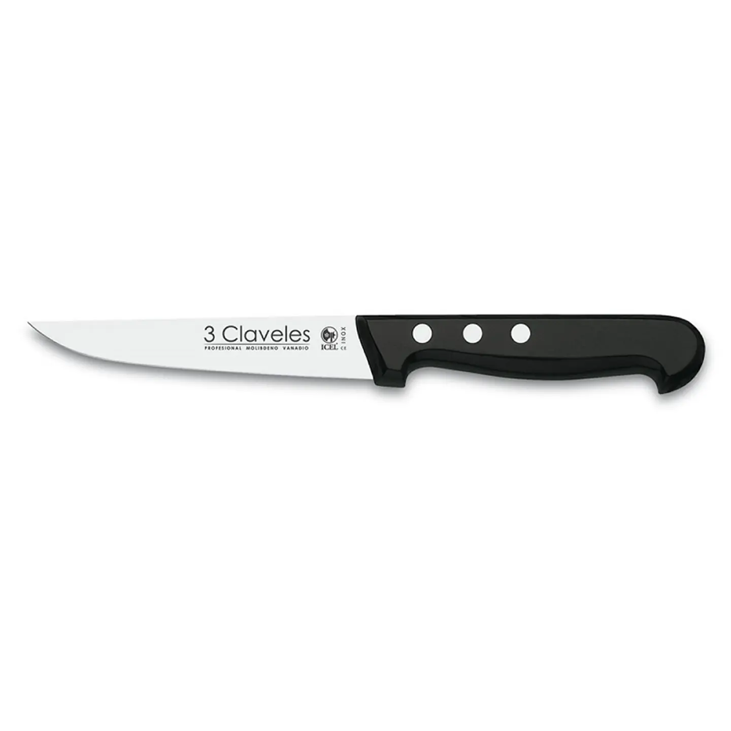 CUCHILLO 3 CLAVELES MANGO A.B.S. 1