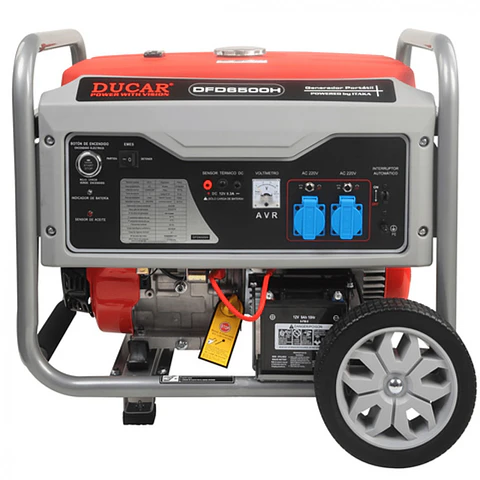 GENERADOR DUCAR BENCINERO 5.5KW ELECTRICO