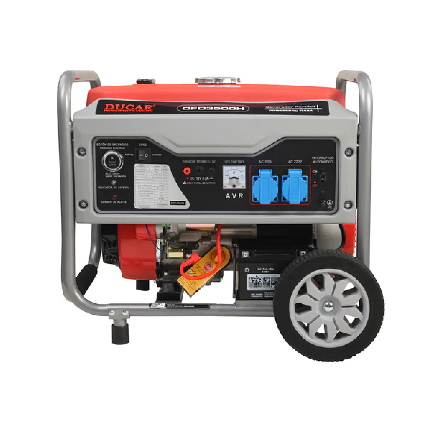 GENERADOR DUCAR BENCINERO 3.0KW ELECTRICO 1