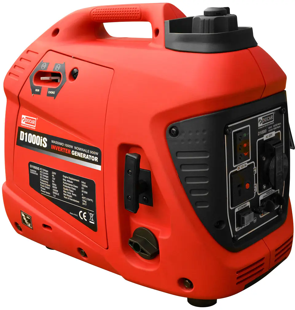 GENERADOR DUCAR BENCINERO 1.0KW MANUAL 1