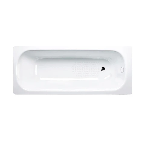 TINA 1.50X0.70 BLANCA CON ANTIDESLIZANTE