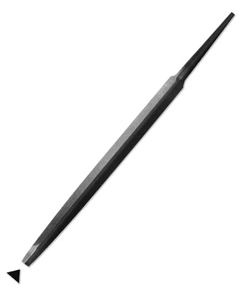 LIMA TRIANGULAR ERIZO SLIM TAPER 4.1/2