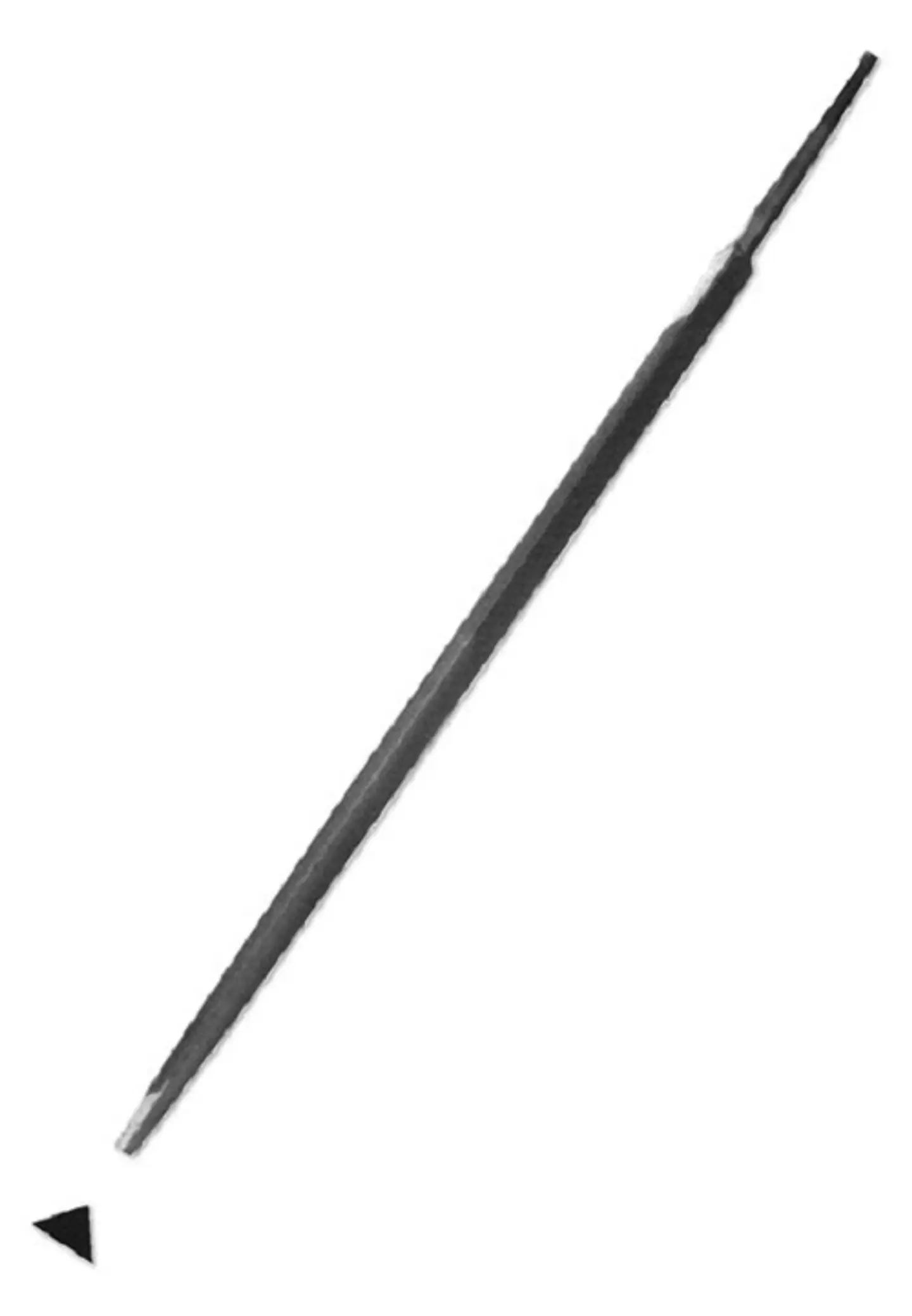 LIMA TRIANGULAR ERIZO EXTRA SLIM TAPER 5 1