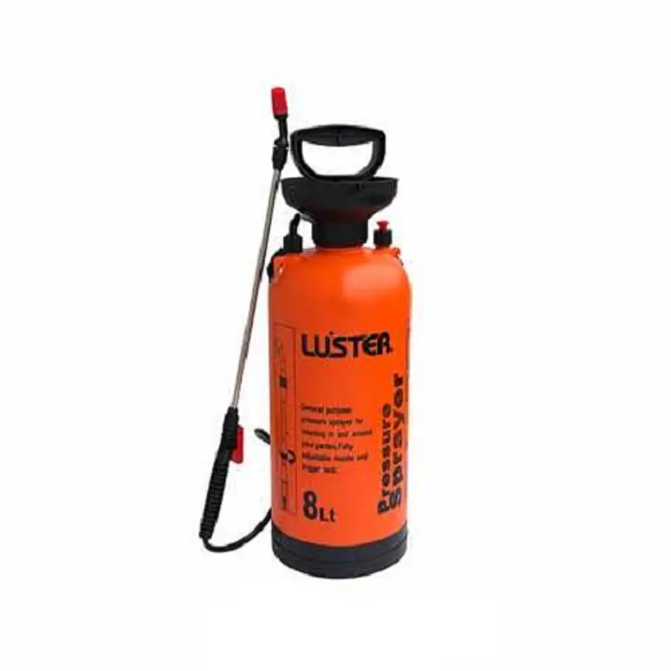 PULVERIZADOR MANUAL LUSTER 8L LANZA CERO 1