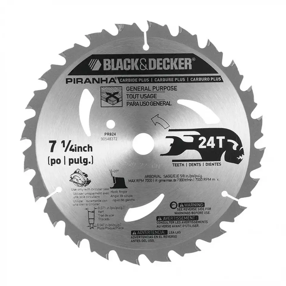 HOJA CIRCULAR BYD 7 1/4 X 24D 1