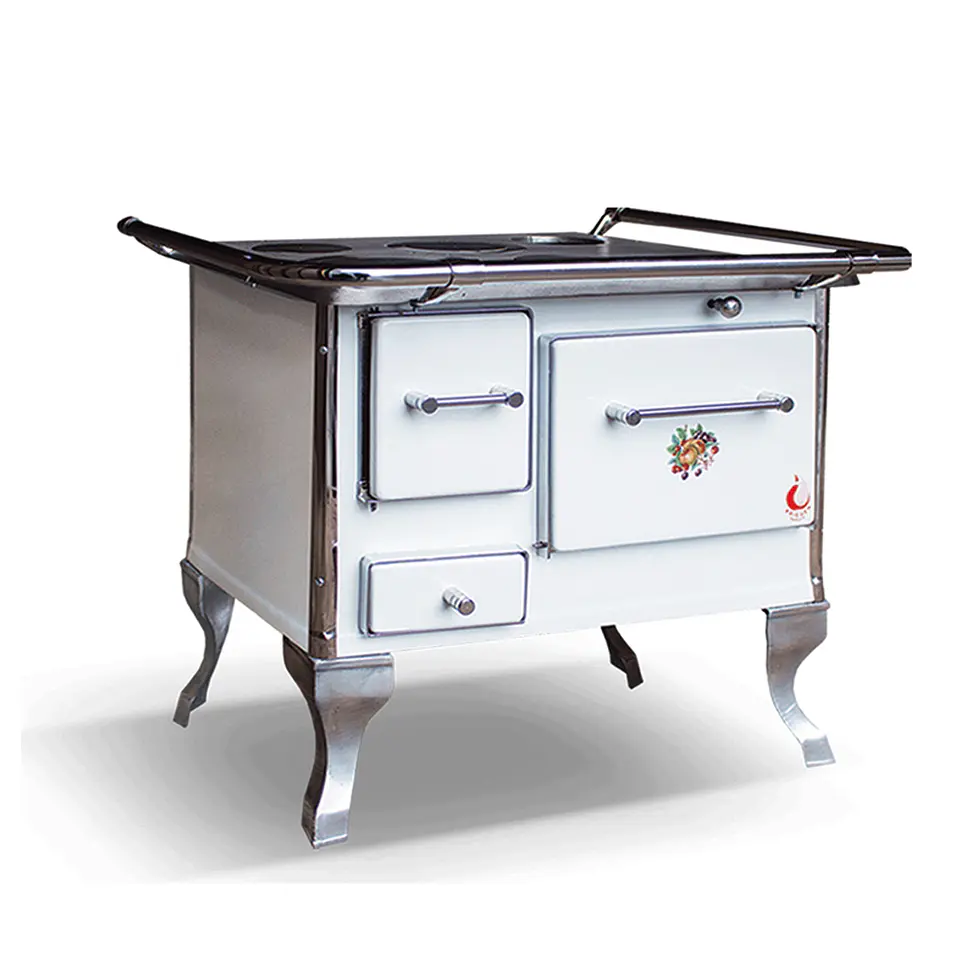COCINA LEÑA KRIEGER BLANCA 90 X 60 1