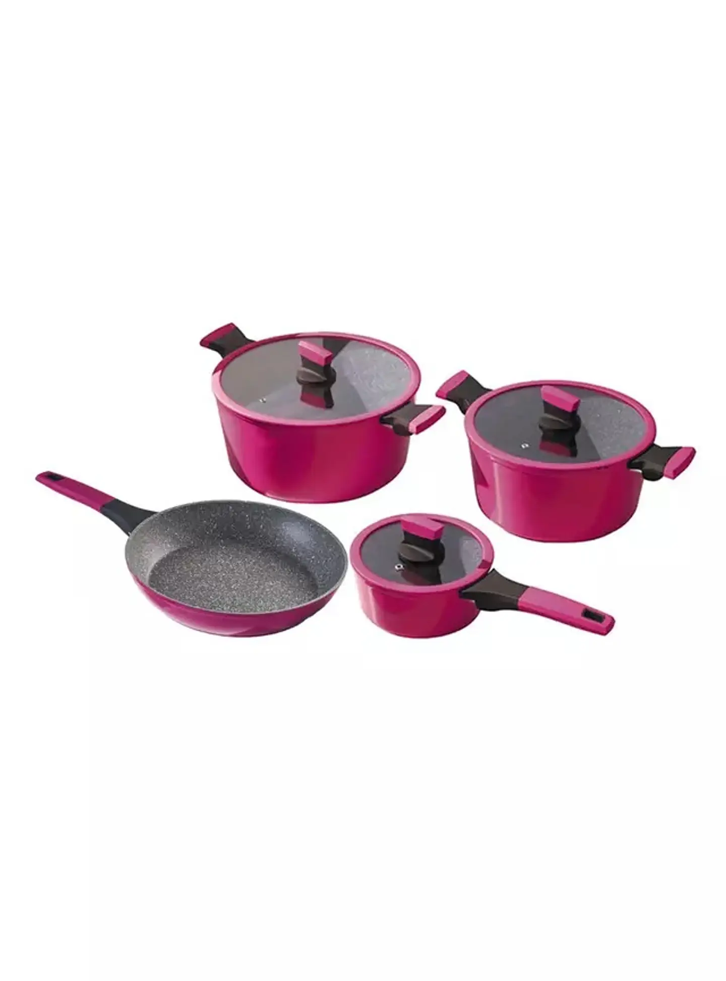 BATERIA 7 PIEZAS SOHO CHERRY 1